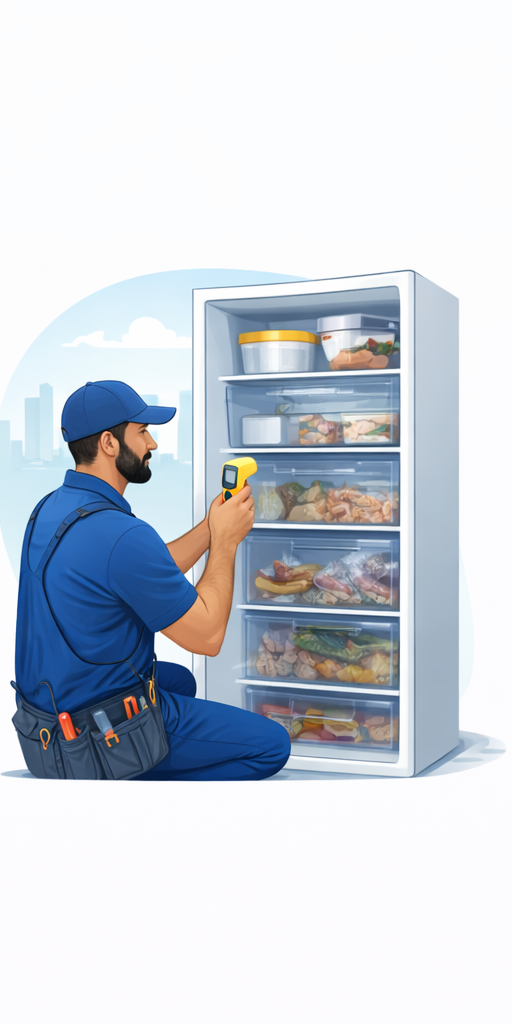 خدمة صيانة الديب فريزر